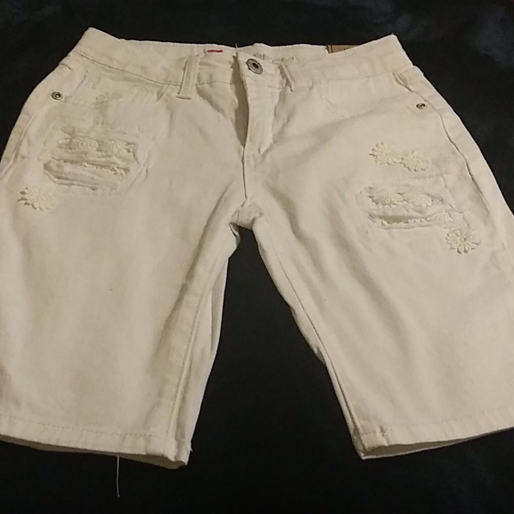 Z Cavaricci White Shorts Brand New (Girls)